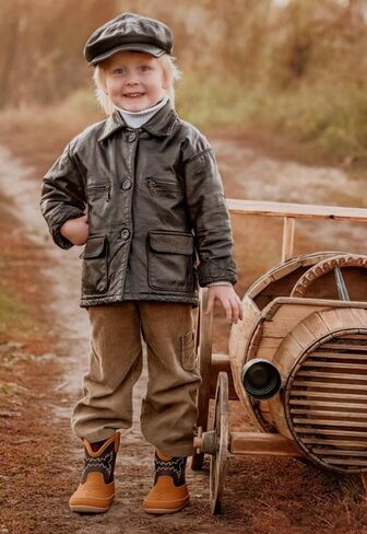Jastore Infant Baby Boys Girls Boys Newborn Winter Boots Toddler Non Slip Lace Up First Walking Shoes in Saudi Arabia