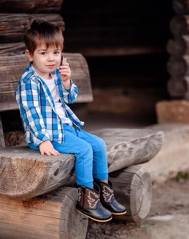 Jastore Infant Baby Boys Girls Boys Newborn Winter Boots Toddler Non Slip Lace Up First Walking Shoes in Saudi Arabia