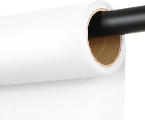 لفة الورق الخلفية للتصوير الفوتوغرافي السلس ، خلفية ورق صور زرقاء للتصوير الفوتوغرافي والفيديو والبث (الثلج ، 53 "x16") in Kuwait