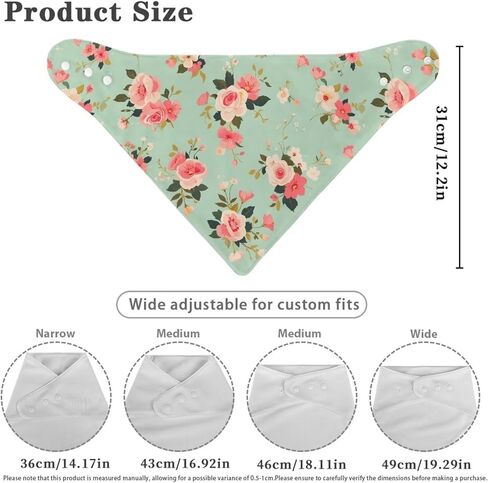 البالغين البالغين باندانا المرايل ناعمة الامتصاصات الطالبة المذهلة المرايل اللعاب من منشفة مثلث المريلة للرجال النساء المراهقات المسنين in Kuwait