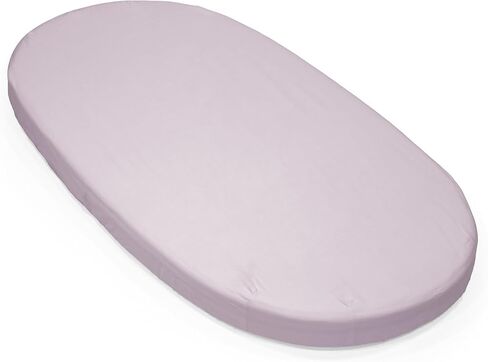 Stokke Sleepi Fitted Sheet V3, Flower Ecru - Compatible with Sleepi Bed V3 & Mattress V3 - Washable - 100% Fine Cotton Percale in Saudi Arabia