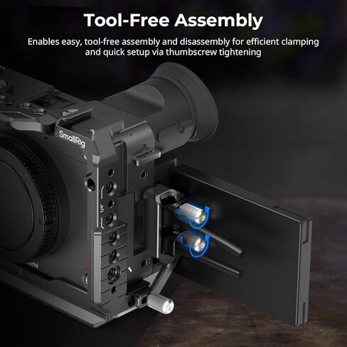 SmallRig نصف قفص لـ Sony FX2 + USB-C ومشبك الكابلات المتعدد in Saudi Arabia