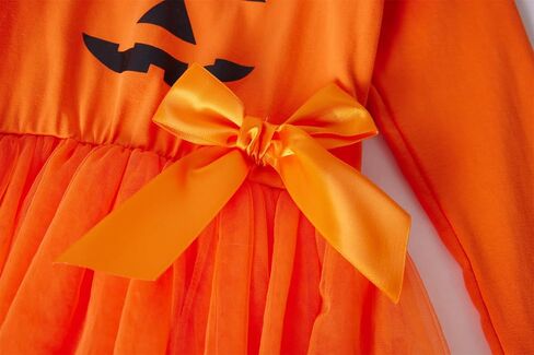 Niyage Girls 'Tulle Tulle Tutu Dress Toddler Kids Easy Pumpkin Halloween Party Dresses in Kuwait