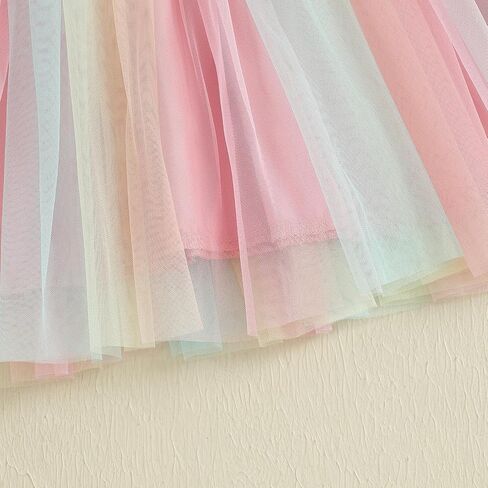Toddler Baby Girl Birthday Outfit It’s My Birthday Letter Embroidery Long Sleeve Dress Tulle Clothes in Saudi Arabia