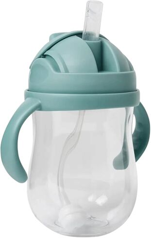 Pandaear Tritan Sippy Cup مع قش مرجح ، كوب قش أطفال مقاوم للانسكاب مع مقابض سهلة ، يشرب من أي زاوية ، 10 أوقية ، للأطفال 6 أشهر وما فوق in Saudi Arabia
