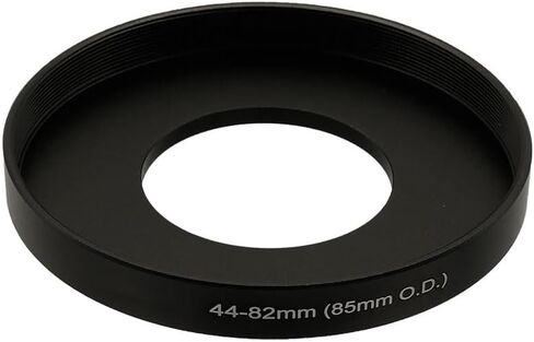 Step Up Adapter Ring for 44mm/46mm/48mm/49mm/54mm/60mm/62mm/67mm/77mm Lens to 82mm Filter Thread Compatible with O.D 85mm Matte Box (44-82/85mm) in Saudi Arabia