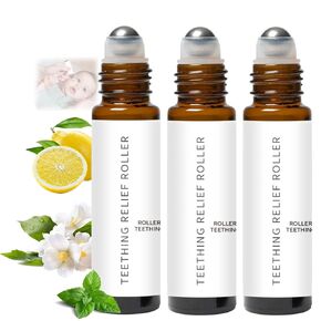 3PCS Velaria Teething Roller All Natural for Babies, Velaria Baby Teething Oil Roller, Natural Relief Roller,10ML/0.34FL.OZ in Saudi Arabia