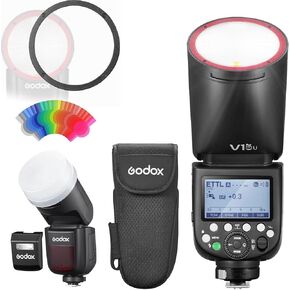 Godox V1Pro S U Round Head Flash with Magnetic Ring Kit for Sony in Saudi Arabia