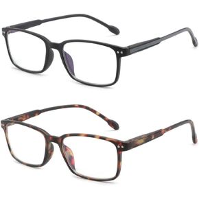 BLUEMOKY Blue Light Blocking Glasses,2 Pack Anti Eye Eyestrain Glasses for Women in Saudi Arabia