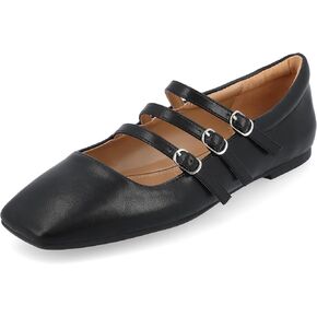 Journee Collection Women's Darlin Mary Jane Square Toe Flats in Kuwait