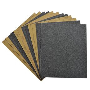 Sandpaper Assortment Grit 600 800 1000 2000 3000 25PCS, Wet Dry Sandpaper Sheets 9 x 11 Inch, Silicon Carbide Sand Paper for Wood Furniture Finishing, Metal Sanding, Automotive Polishing in Saudi Arabia