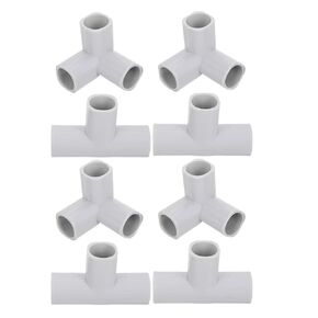 ERINGOGO 8pcs Baby Playpen Connectors T Shaped Joints Baby and Pet Gate Replacement Parts for Playpen Accessories in Saudi Arabia