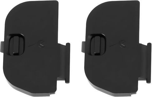 غطاء باب البطارية 2PCS SLR Digital Camera Battery Lid Cap متوافق مع Nikon D90 D80 D50 D70 D70S Cameras in Saudi Arabia