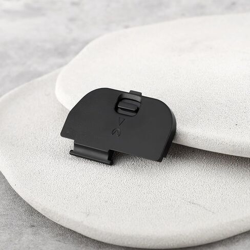 غطاء باب البطارية 2PCS SLR Digital Camera Battery Lid Cap متوافق مع Nikon D90 D80 D50 D70 D70S Cameras in Saudi Arabia
