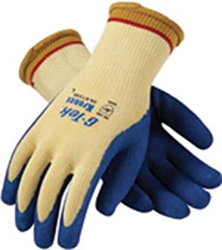 09-k1300/l قفاز Kevlar Knit غير سلس مع قبضة النزهة المطلية باللاتكس على النخيل والأصابع in Saudi Arabia