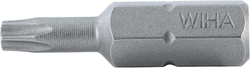 Wiha 71515 Torx Insert Bits ، محرك سداسي سداسي 1/4 بوصة ، T15 في 25 مم ، 10 حزم in Saudi Arabia