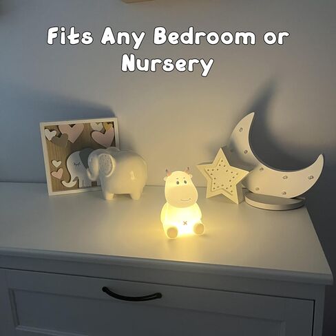 Cute Bee Night Light – Silicone Rechargeable Touch-Controlled Dimmable RGB Lamp with Adjustable Brightness & Multiple Color Modes – Ideal for Kids' Nursery, Bedroom, and Bedtime Décor in Saudi Arabia