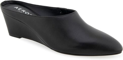 Aerosoles Women's Camia Mule, Black Leather, 7M in Saudi Arabia