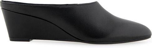 Aerosoles Women's Camia Mule, Black Leather, 7M in Saudi Arabia