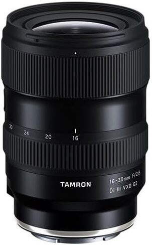 Tamron 16-30mm f/2.8 DI III VXD G2 Lens متوافق مع Sony E Mount مع إكسسوارات متقدمة وحزمة السفر | AFA064S700 | Tamron 16-30mm عدسة in Kuwait