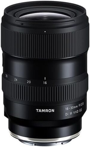 Tamron 16-30mm f/2.8 DI III VXD G2 Lens متوافق مع Sony E Mount مع إكسسوارات متقدمة وحزمة السفر | AFA064S700 | Tamron 16-30mm عدسة in Kuwait