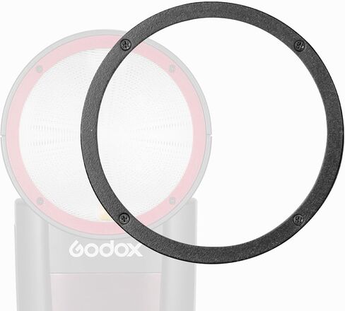 Godox v1pro n u round head flash مع مجموعة حلقة مغناطيسية لنيكون in Saudi Arabia