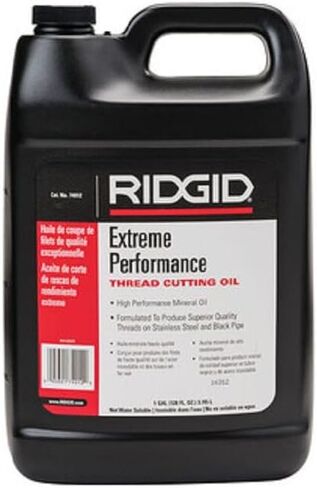 Ridgid 74012 زيت قطع خيط الأداء المتطرف ، 1 غال ، الهالوجين ، PCB وخالي من الكلور ، مصمم لإطالة عمر المعدات ، وبرودة الخيوط والأنابيب in Saudi Arabia