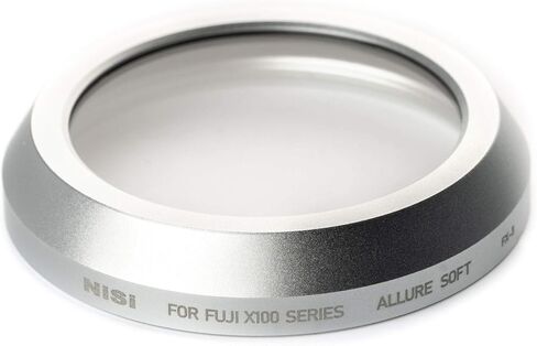 NISI Allure Soft White (الإطار الأسود) - مرشح عدسة تأثير الانتشار الناعم لسلسلة Fujifilm X100 (X100 ، X100S ، X100F ، X100T ، X100V ، X100VI) in Saudi Arabia