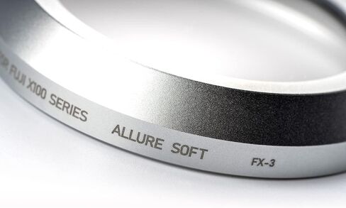 NISI Allure Soft White (الإطار الأسود) - مرشح عدسة تأثير الانتشار الناعم لسلسلة Fujifilm X100 (X100 ، X100S ، X100F ، X100T ، X100V ، X100VI) in Saudi Arabia