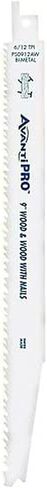 (10 عدد) Avanti Pro PS0912AW 9 بوصة 6/12 TPI ثنائية المعادن المتبادلة شفرات المنشار للخشب مع الأظافر in Saudi Arabia