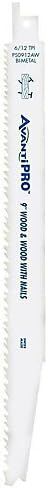 (10 عدد) Avanti Pro PS0912AW 9 بوصة 6/12 TPI ثنائية المعادن المتبادلة شفرات المنشار للخشب مع الأظافر in Saudi Arabia