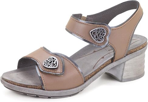 Dromedaris Women's Comfort Block Heel Silvie Sandal in Kuwait