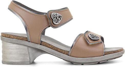 Dromedaris Women's Comfort Block Heel Silvie Sandal in Kuwait