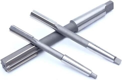 Reamer Reamers 12-70mm HSS Taper Shank Flured High Speed ​​Steel Machine Reamer 12-70mm قطرها ، الصلب الأبيض H7 عالي الدقة اللون: 55 H7 دقة اللون: 65 H7 دقة (اللون: 32 H7 Accurac in Saudi Arabia