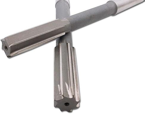 Reamer Reamers 12-70mm HSS Taper Shank Flured High Speed ​​Steel Machine Reamer 12-70mm قطرها ، الصلب الأبيض H7 عالي الدقة اللون: 55 H7 دقة اللون: 65 H7 دقة (اللون: 32 H7 Accurac in Saudi Arabia