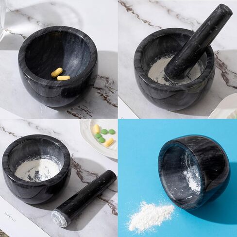فاسولاهوم كسارة حبوب دواء صغيرة، مجموعة صغيرة من الرخام والمدقة، مطحنة حبوب دواء ومسحوق دقيق، مطحنة حبوب لليدين المصابين بالتهاب المفاصل in Kuwait