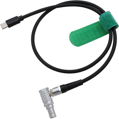 Run Stop Control Cable USB-C LANC 2.5mm for DJI Focus Pro Motor to Sony CineAltaB FX9 FX6, Canon C500II C400 C70, Blackmagic BMCC URSA Mini Pro, Panasonic EVA1 BGH1, Z CAM Camera, 50cm in Saudi Arabia