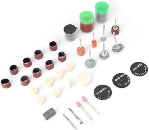 105pcs أدوات إكسسوارات الأدوات الدوارة ، مجموعات حفر تلميع الكهرباء 1/8 "Shanks DIY Universal Pitment for Rotary Grinder in Saudi Arabia