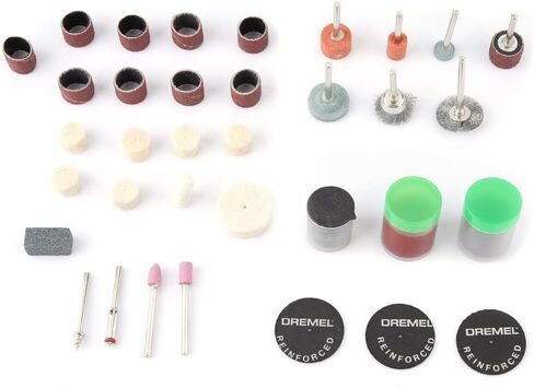 105pcs أدوات إكسسوارات الأدوات الدوارة ، مجموعات حفر تلميع الكهرباء 1/8 "Shanks DIY Universal Pitment for Rotary Grinder in Saudi Arabia