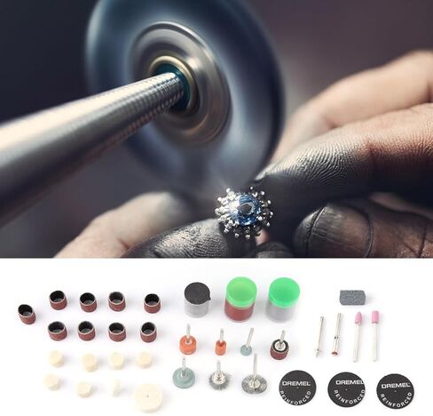 105pcs أدوات إكسسوارات الأدوات الدوارة ، مجموعات حفر تلميع الكهرباء 1/8 "Shanks DIY Universal Pitment for Rotary Grinder in Saudi Arabia