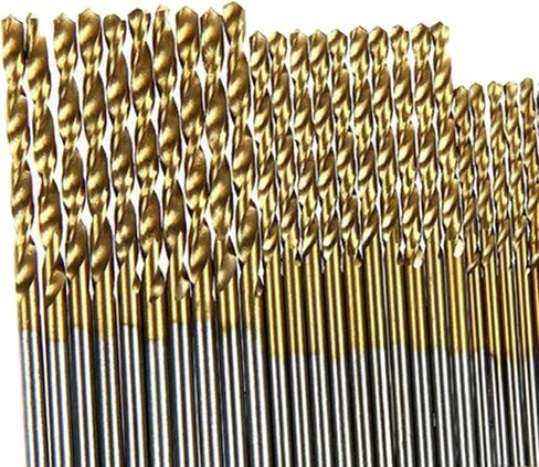 عام 3x 100x Titanium Twist Twist مجموعة عالية السرعة من الصلب ، تغيير سريع لمشروع DIY in Kuwait