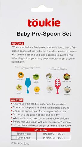 Baby Spoons, Silicone Pre-Spoons for Kids Aged 6+ Months - First and Second Stage Feed, Baby Led Weaning, Teething, Infant Feeding - Toddler Utensils - Set of 2 Spoons, Teal/White in Saudi Arabia