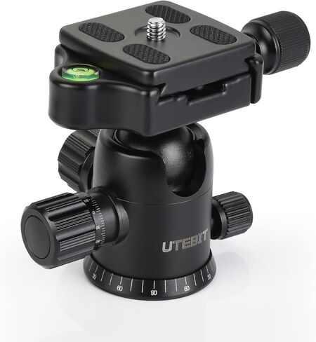 Utebit 40mm رأس كرات ترايبود معدني مع كاميرا سرعان ما تحول كرة الكاميرا 260 درجة. in Kuwait