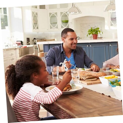 2pcs Rabbit Shaped Boys and Girls Fork Spoon Stainless Steel Boy Girl Eating Utensils Comfortable to Hold in Saudi Arabia