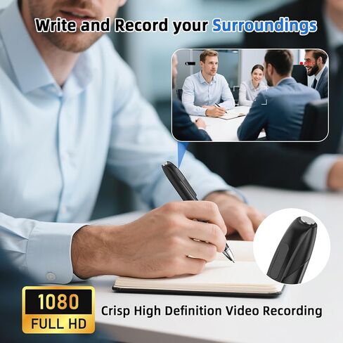 Hidden Camera Mini Camera HD 1080P Pen with 64GB SD Card, No WiFi Needed Small Cam in Saudi Arabia