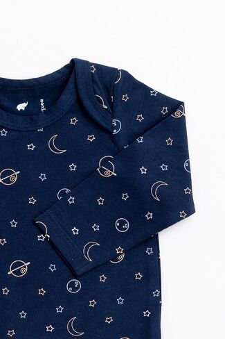 monica + andy Long Sleeve Jack & Jill Bodysuit, Organic Baby Clothes for Girls & Boys, For Preemie, Newborn & Infant in Saudi Arabia