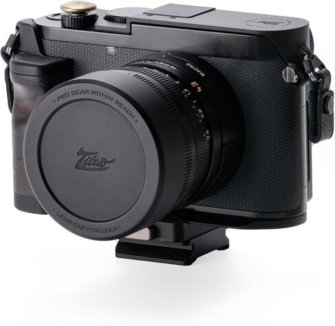 Tilta Vintage Camera Cage Base Kit Compatible with Leica Q3 – Black | L-Bracket with Leather Grip, Hot Shoe Thumb Grip, Lens Cap | ARCA Tripod Mount Support, Lightweight Travel-Friendly Design in Saudi Arabia