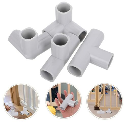 Eringogo 8PCS Playpen Playpen Connects T على شكل مفاصل الأطفال والحيوانات الأليفة بديلة استبدال لملحقات Playpen in Saudi Arabia