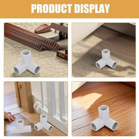 Eringogo 8PCS Playpen Playpen Connects T على شكل مفاصل الأطفال والحيوانات الأليفة بديلة استبدال لملحقات Playpen in Saudi Arabia