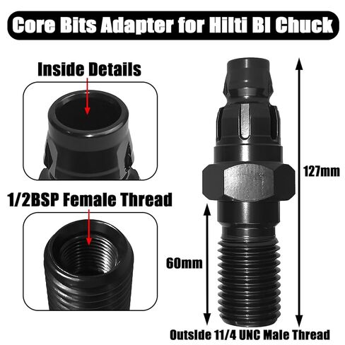 محول بتات الحفر الأساسية لـ HILTI DD200 ، بناء دقة - مصممة ، متينة لتحسين كفاءة الحفر in Kuwait